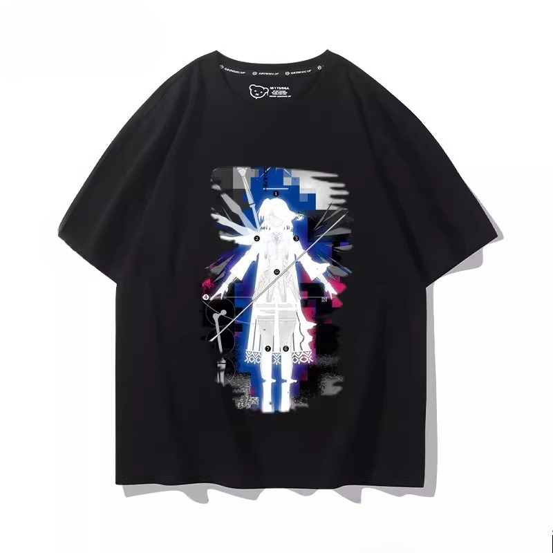 Popular Anime Merchandise - Magliette Grafiche Anime Arknights, T-Shirt alla